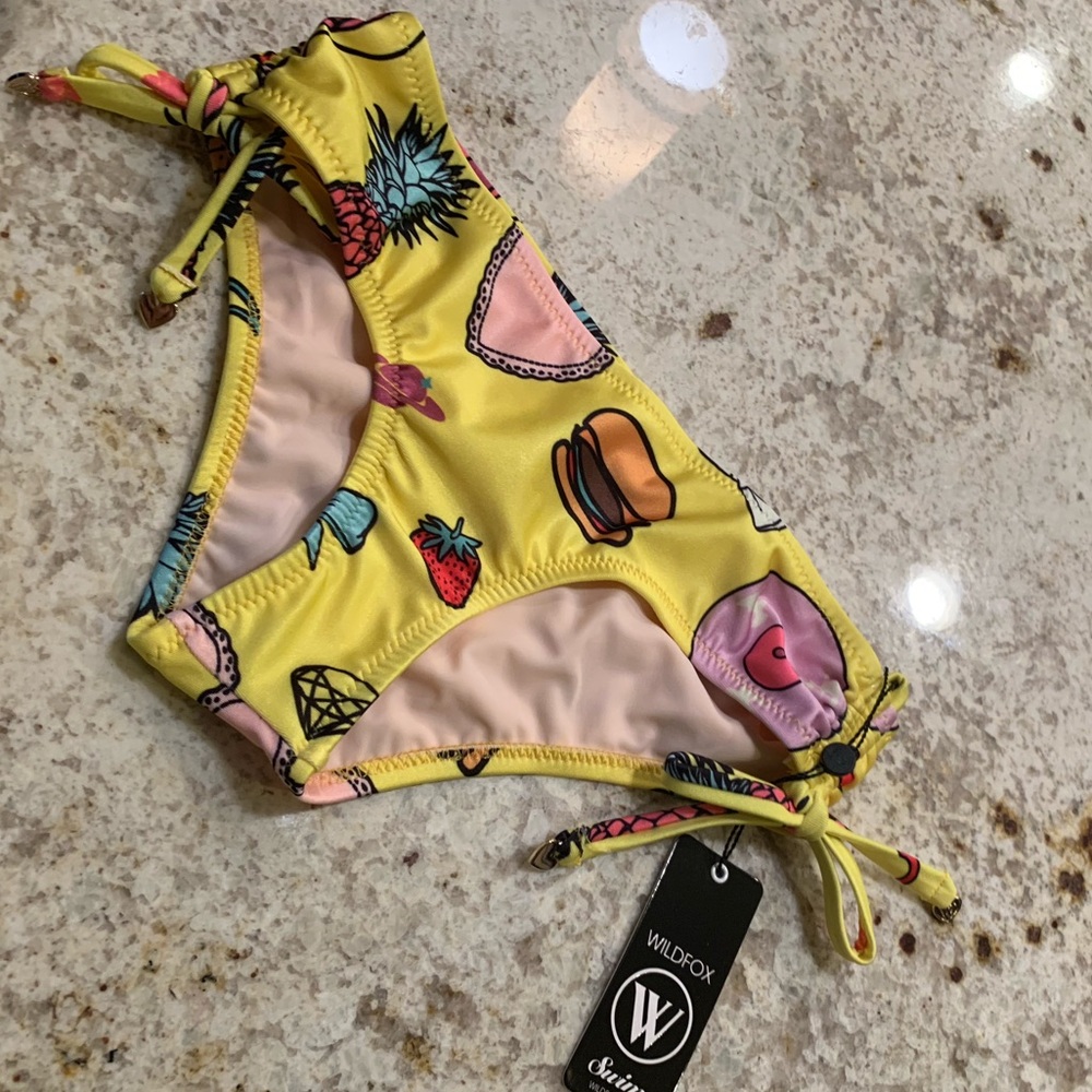 Wildfox Swim Emoji Bikini Bottom